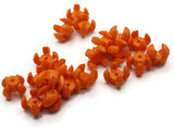 20 15mm Stacking Beads Orange Rondelle Beads Plastic Chain Beads Jewelry Making Beading Supplies Smileyboy