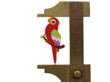 10 31mm Red Wooden Parrot Beads Animal Beads Wood Beads Bird Beads Cute Beads Multicolor Beads Novelty Beads to String