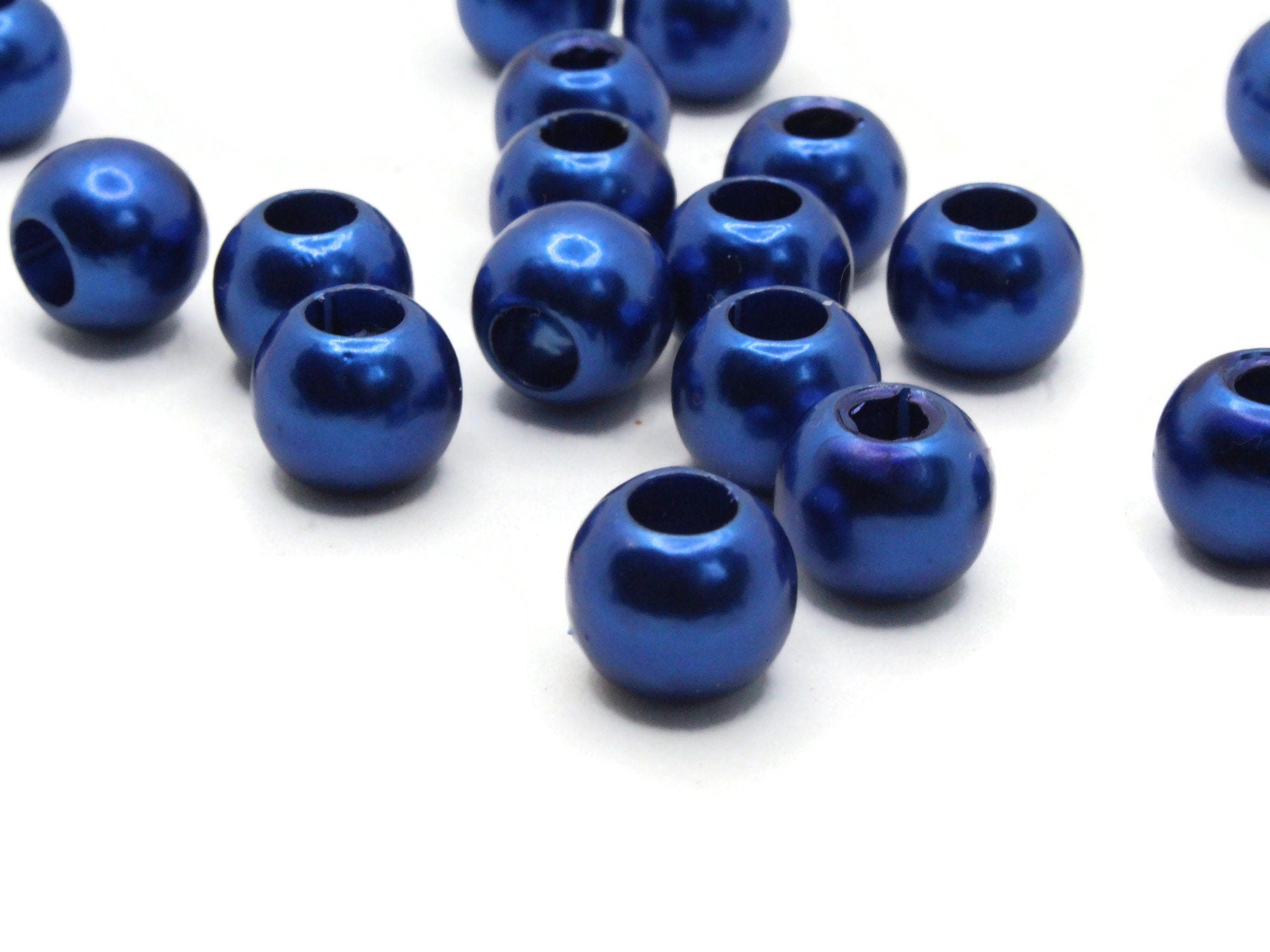 12mm Royal Blue Marble Beads, Marble Beads, 12mm Acrylic Marble Beads, 12mm  Mini Chunky Beads, 12mm Beads, 12mm Marble Beads