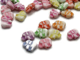 65 12mm Tiny Elephant Beads Mixed Color Beads Plastic Pachyderm Beads Acrylic Safari Animal Beads Jungle Animal Beads Multicolor Small Beads