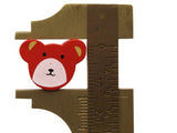 12 15mm Red Wooden Teddy Bear Beads Animal Beads Wood Beads Toy Beads Cute Beads Multicolor Beads Novelty Beads to String