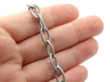 15.75 Inch Gray Plastic Oval Chain Jewelry Making Beading Supplies 40cm chain Jewelry Findings 13x8mm links Smileyboy