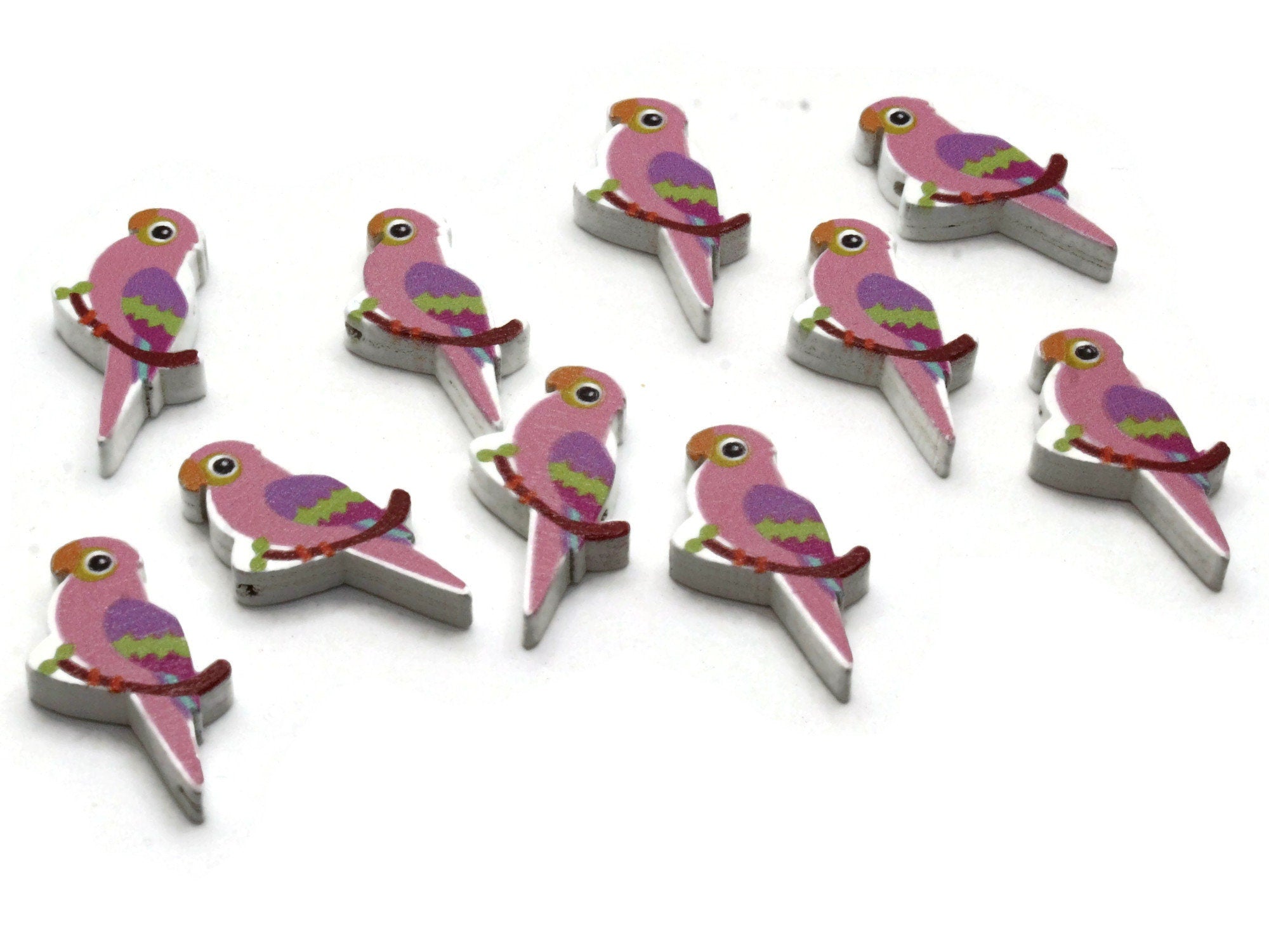 12 22mm Purple Wooden Owl Beads Wood Animal Beads Cute Bird Beads Novelty Beads to String by Smileyboy | Michaels