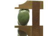 20 20mm Howlite Flat Oval Beads Gemstone Beads Dyed Green Beads Jewelry Making Beading Supplies Howlite Stone Beads