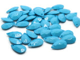 40 20mm Sky Blue Briolette Beads Faceted Teardrops Beads to String Acrylic Beads Plastic Beads Acrylic Drop Charm