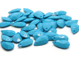 40 20mm Sky Blue Briolette Beads Faceted Teardrops Beads to String Acrylic Beads Plastic Beads Acrylic Drop Charm