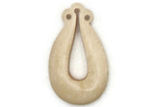 1 56mm Wooden Teardrop Pendant Vintage Wood Beads Light Brown Pendant Jewelry Making Beading Supplies Smileyboy