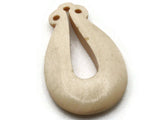 1 56mm Wooden Teardrop Pendant Vintage Wood Beads Light Brown Pendant Jewelry Making Beading Supplies Smileyboy