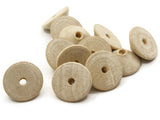 12 19mm Wood Cone Beads Wooden Beads Raw Wood Beads Macrame Beads Jewelry Making Beading Supplies Brown Beads