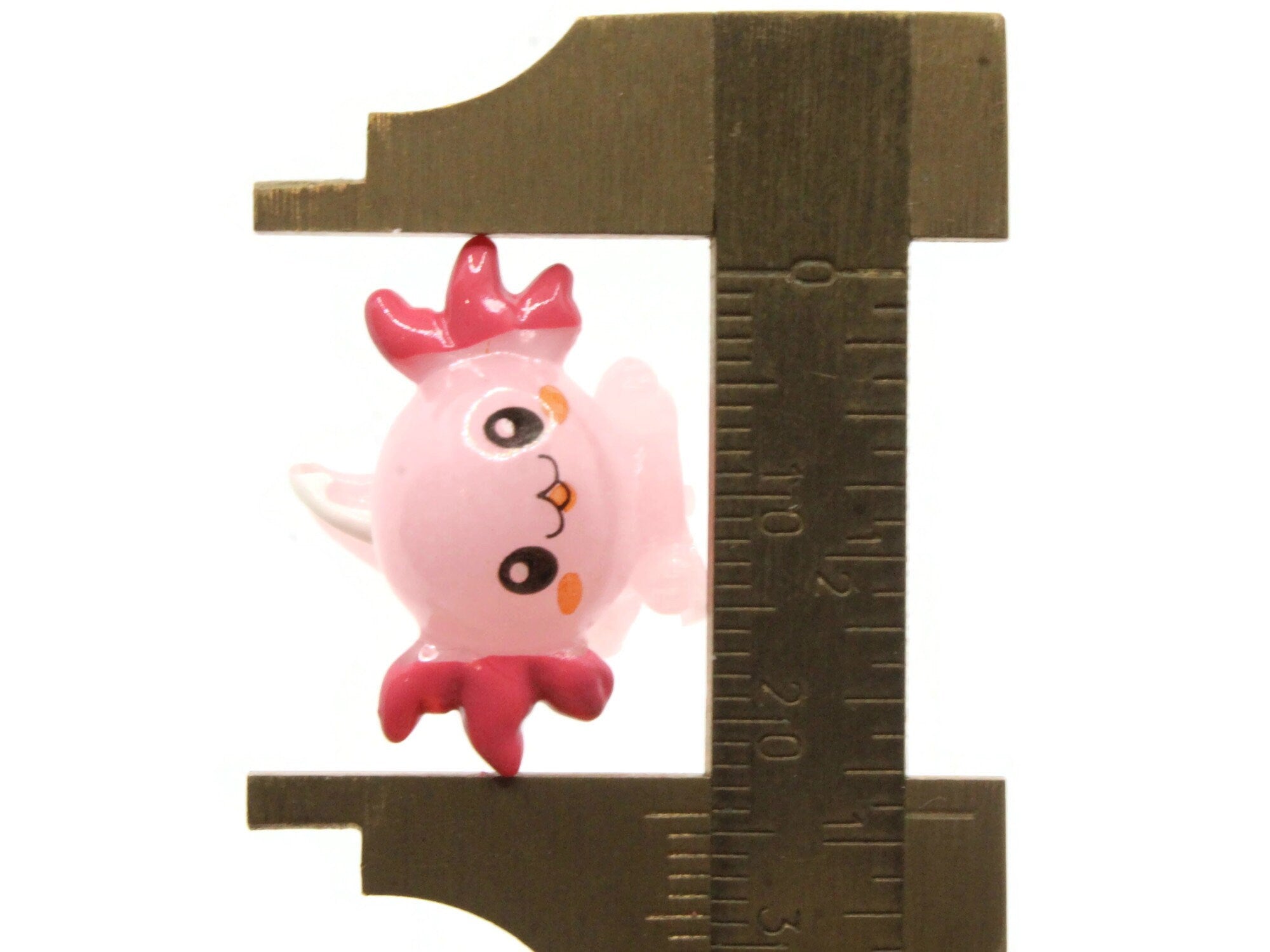 2 26mm Light Pink Axolotl Charms Resin Miniature Animal Cabochons –  Smileyboy Beads