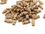90 15mm Brown Wrapped Candy Beads Plastic Beads Acrylic Beads Jewelry Making Beading Supplies Loose Food Beads