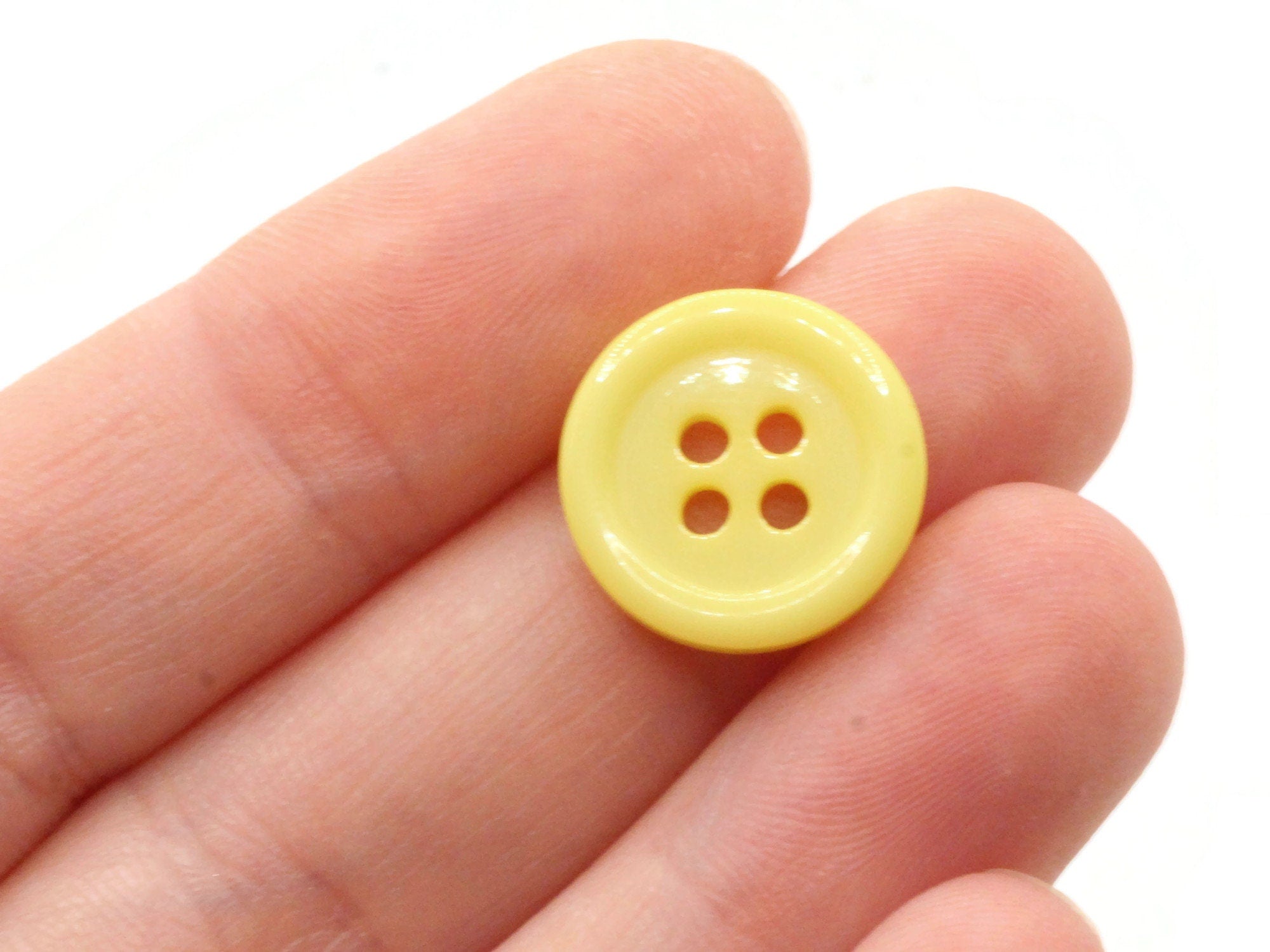 Football Wooden Button 15mm - Stranded by the Sea