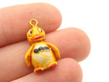 Plastic Duck Pendants Vintage  Bird Charms Jewelry Making Beading Supplies Lightweight Animal Charms  Smileyboy