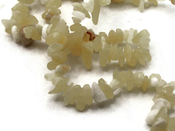 33 inch Stone Chips Small Aragonite Beads  Yellow Gemstone Beads Loose Beads Gemstone Beads Jewelry Making Beading Supplies