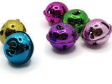 6 Mixed Color Shiny Jingle Bells 24mm Bells Christmas Sleigh Bell Charms Beads Jewelry Making Beading Supplies Craft Supplies Smileyboy