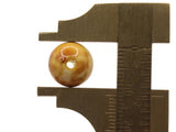 40 12mm Round Yellow Swirl Vintage Plastic Beads Jewelry Making Beading Supplies Acrylic Beads Lightweight Sturdy Beads to String