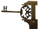4 61mm Antique Bronze Ornate Key Charms Metal Skeleton Keys Pendants Beads Jewelry Making Beading Supplies