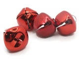 4 30mm Red Jingle Bells Christmas Sleigh Bell Charms Beads Jewelry Making Beading Supplies Craft Supplies Smileyboy