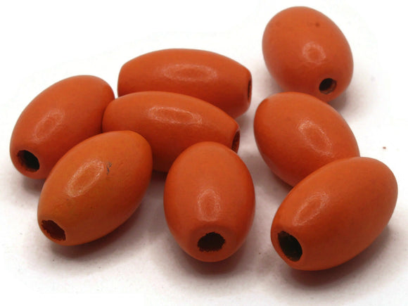 Buy Ridiculously Huge Beads Orange Beads Vintage Wood Barrel Beads Wooden  Beads 53mm Beads Large Hole Beads Macrame Beads Bl1 Online in India 