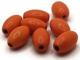 8 28mm Red Wooden Oval Beads Wood Beads Chunky Beads Macrame Beads Loose Beads Smileyboy Jewelry Making Beading Supplies
