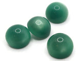4 18mm Vintage Green Moonglow Lucite Shank Buttons Sewing Notions Jewelry Making Beading Supplies Sewing Supplies