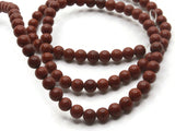 94 4mm Reddish Brown Gemstone Beads Round Stone Beads to String Spacer Beads Jewelry Making Beading Supplies