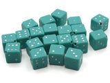 20 13mm Opaque Sky Blue Dice Beads 8mm Cube Beads Plastic Cube Beads Six Sided Dice Acrylic Dice Beads