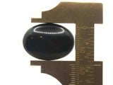 10 29mm Black Oval Cabochons Vintage Lucite Plastic Cabochons Mosaic Supplies Jewelry Making Beading Supplies Smileyboy