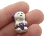 Purple Baby Porcelain Beads Porcelain Glass Beads Loose Miniature Person Beads Jewelry Making Beading Supplies