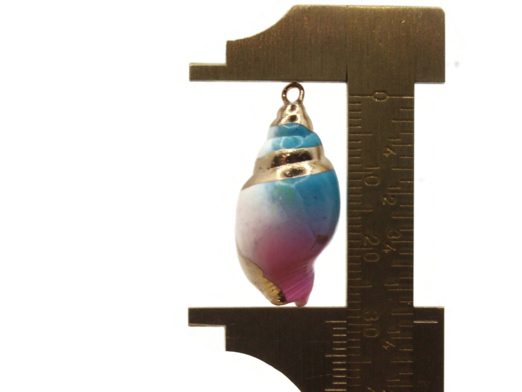 Classic Sea Shell Beads 32mm (SH417) - Happy Mango Beads