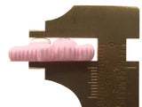 8 26mm Pink Rabbit Cabochons Flat Cabochons Bunny Kawaii Cabochons Cute Cabochons Fun Plastic Flatback Cabochons