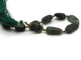 9 12mm - 20mm Green Gemstone Beads Nugget Stone Beads to String Spacer Beads Jewelry Making Beading Supplies Smileyboy