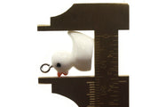 2 19mm White Duck Charms Resin Charms Animal Pendants Miniature Cute Charms Jewelry Making Beading Supplies kitsch charms Smileyboy