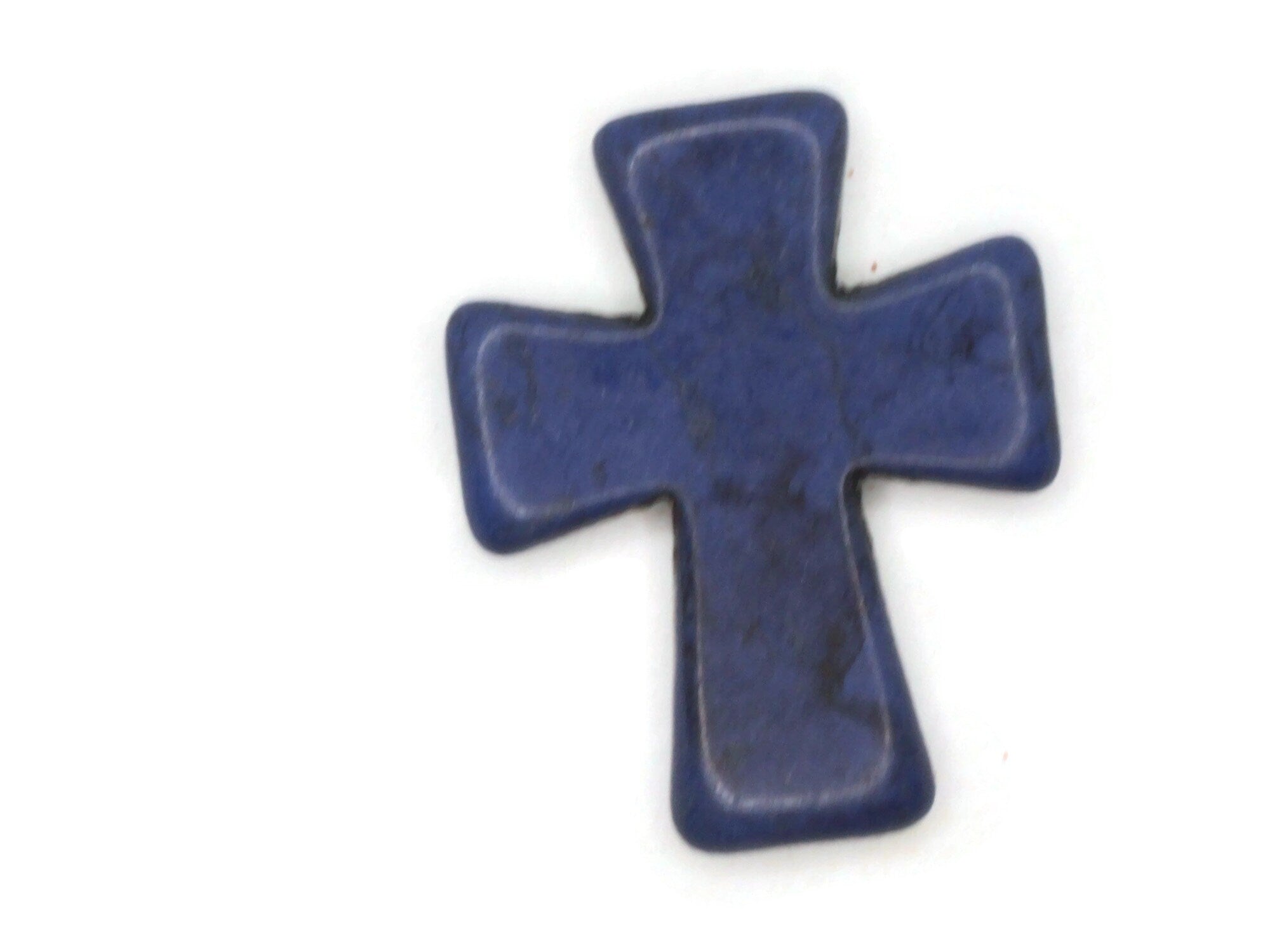 51mm Purple Cross Dyed Synthetic Turquoise Stone Beads – Smileyboy Beads
